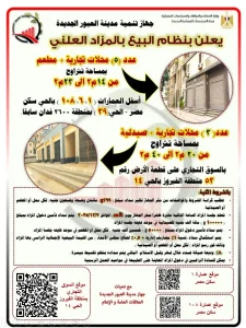 طرح 8 محلات تجارية ومطعم وصيدلية للبيع بمدينة العبور الجديدة 3 FB IMG 1764509071512