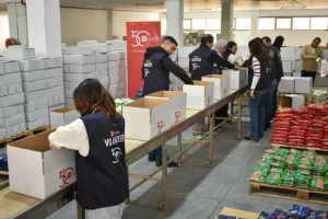 بنك saib يوزع كراتين رمضان بالتعاون مع جمعية الأورمان 2 بنك saib يوزع كراتين رمضان